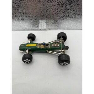 Vintage LOTUS No. 7508 Racing Car Toy Metal Green Racecar‎ Made in Hong Kong